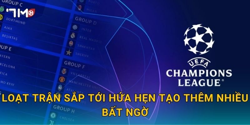 Lịch thi đấu cúp C1: 7m điểm lịch đáng chờ đợi 2 Loạt trận sắp tới hứa hẹn tạo thêm nhiều bất ngờ
